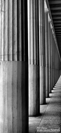 Pillars in Stoa of Attlos